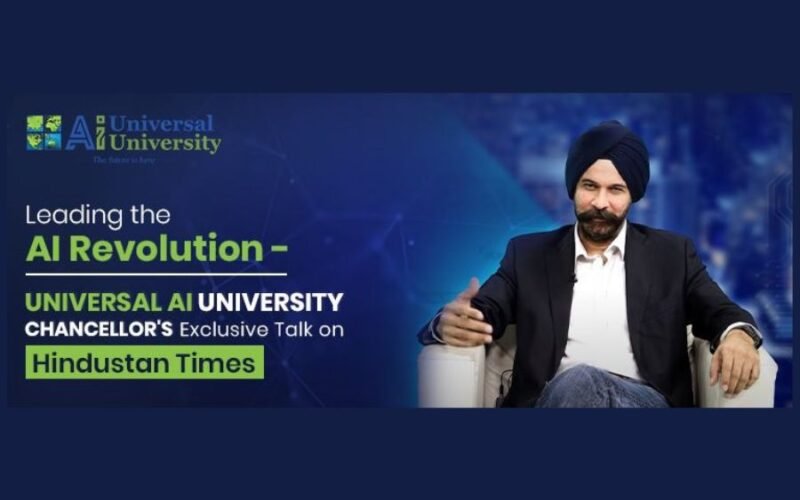 Universal AI University Chancellor Discusses Future of AI Education and Innovation on NEWSMAKERS Talk Show