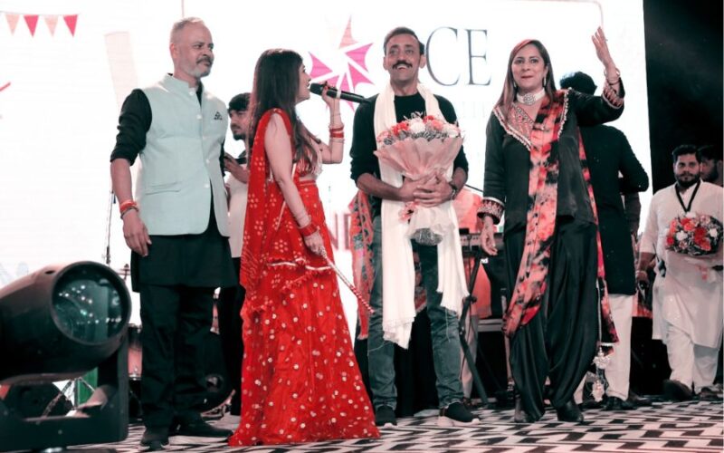Gurugram Gymkhana Club hosts a Dandiya Night Musical Spectacle with the Sensational Bollywood Singer Shibani Kashyap