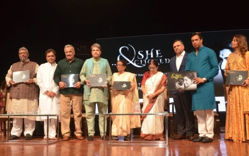 Lata Mangeshkar’s Extraordinary Legacy Explored in ‘…And She Clicked’ Book Launch Spectacle