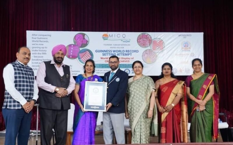 Dr JP Singh Sahni mentors MICQ for 5th Guinness World Record