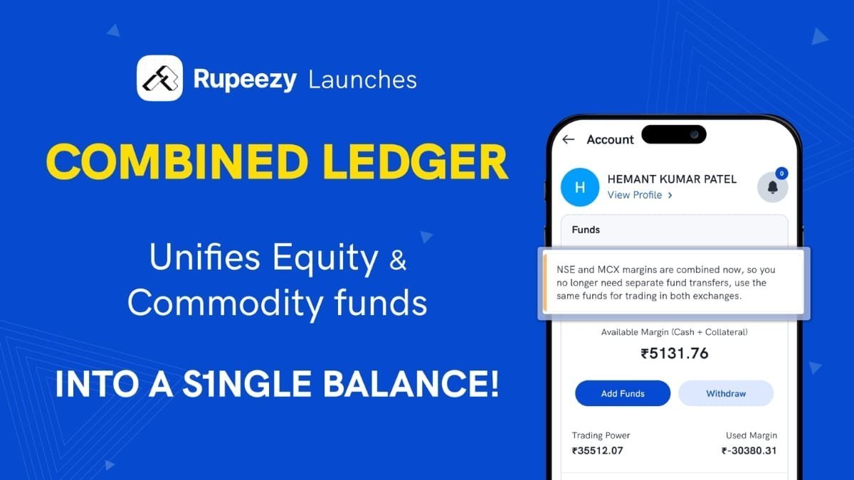 Rupeezy Launches ‘Combined Ledger’ Feature to Transform the Trading Experience