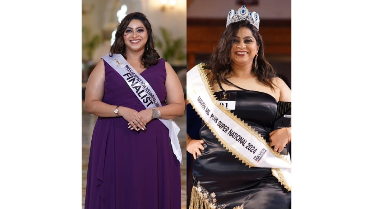 Jennifer Rosario Crowned Maven Ms Plus Size Super National 2024 at Plus Size India 2024