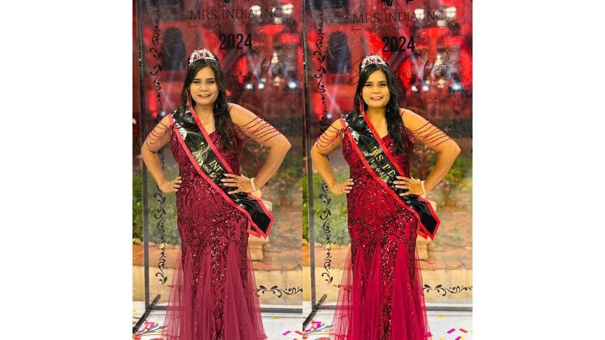 Shweta Mishrra won the Title of Mrs India Inc Beyond Digital Reach 2024