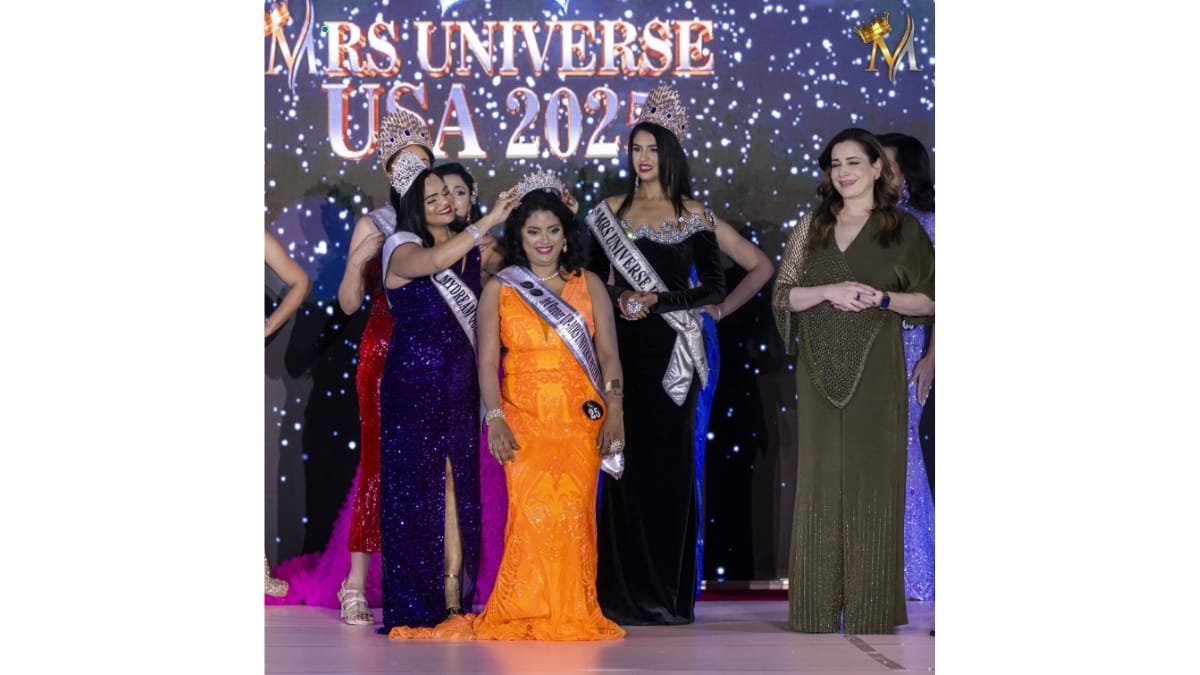 Alisha Bhattacharjee Won The Title Of Mrs. New York Universe Petite 2025