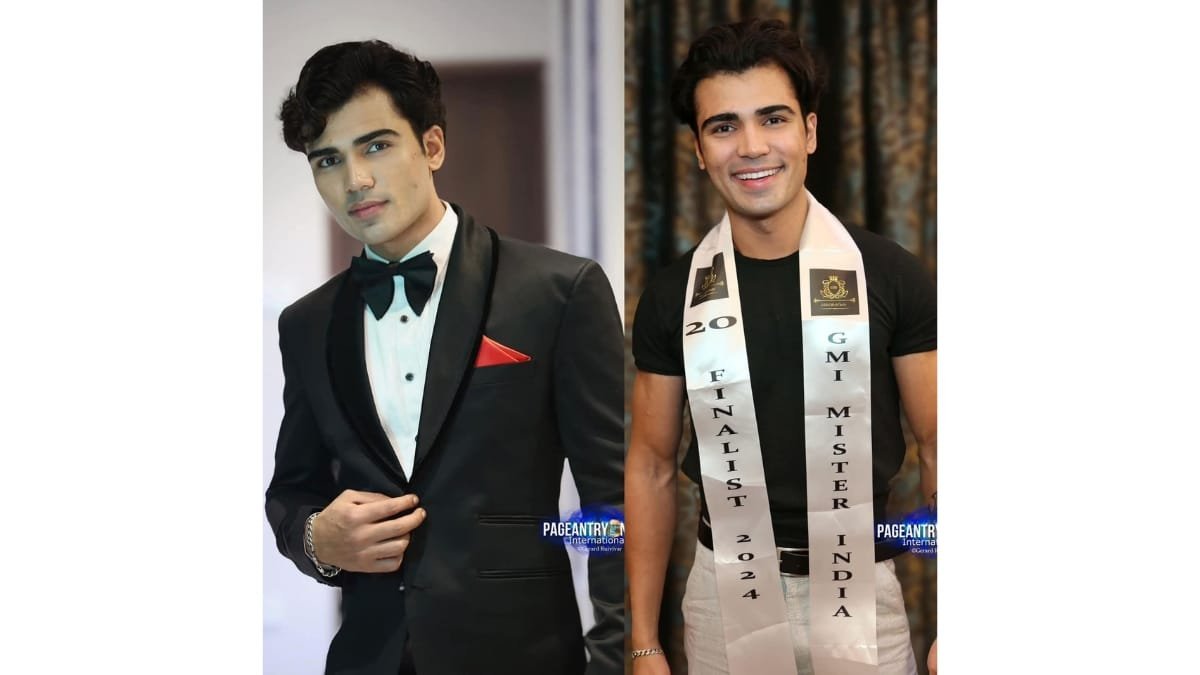 Sahil Mehra Won The Title Of Global Model India  Runner Up At Mr India 2024