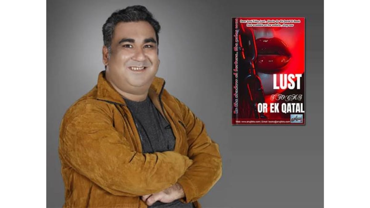 Cult Author Anuj Tikku Launches 61st Book, Lust, Stocks Aur Ek Qatal