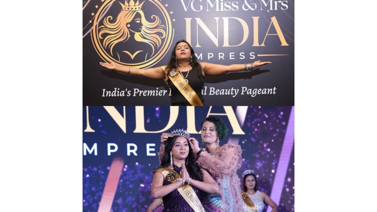 Supriya Agarwal: Crowned VG Mrs India Empress Warrior 2025
