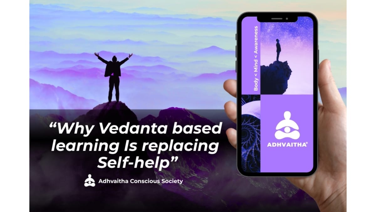Why Vedanta-Based Learning Is Replacing Self-Help for Stressed Professionals and Entrepreneurs