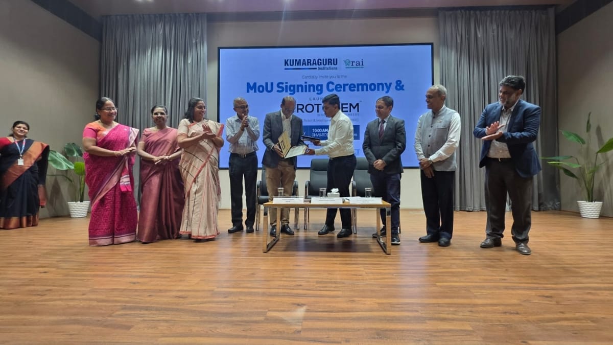 Retailers Association of India Signs MoU with Kumaraguru College of Liberal Arts and Sciences to Strengthen Industry-Academia Collaboration - PNN