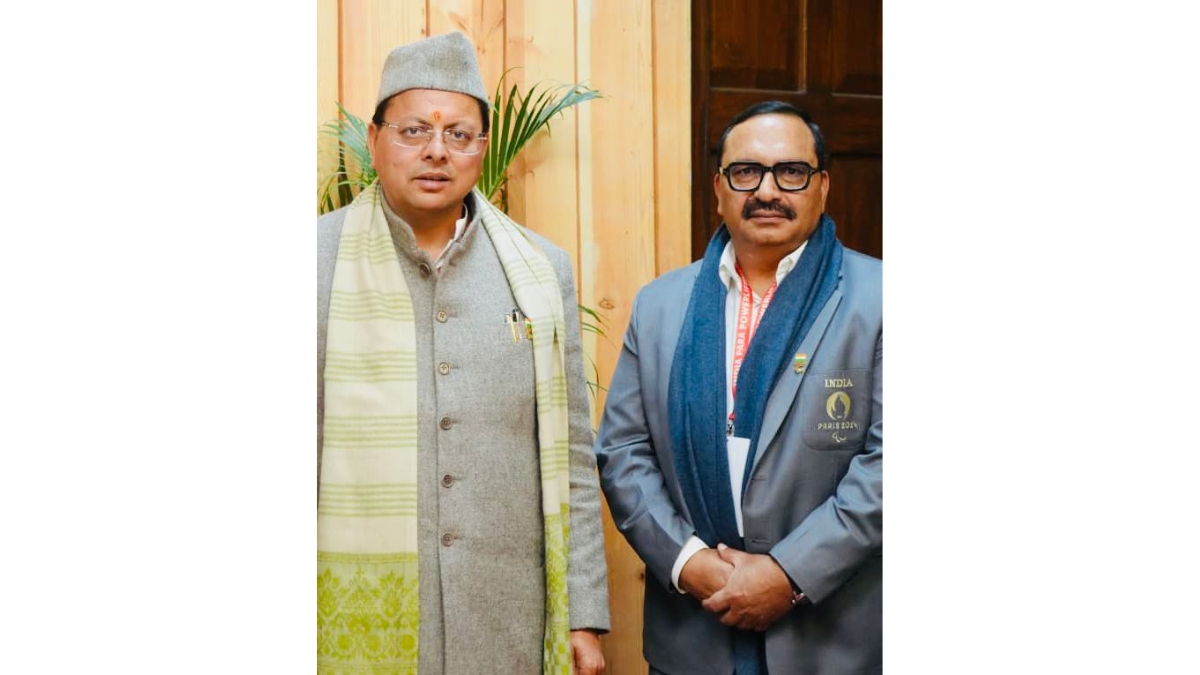 Para Powerlifting on a Fast Track, Chairman JP Singh Meets Uttarakhand CM, Athletes See a Bright Future