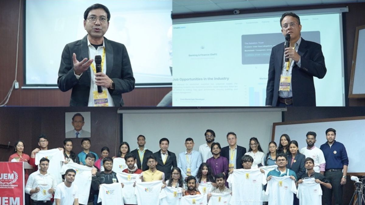 UEM Kolkata Hosts CHAINSPHERE to Empower Youth in Blockchain and AI Innovation