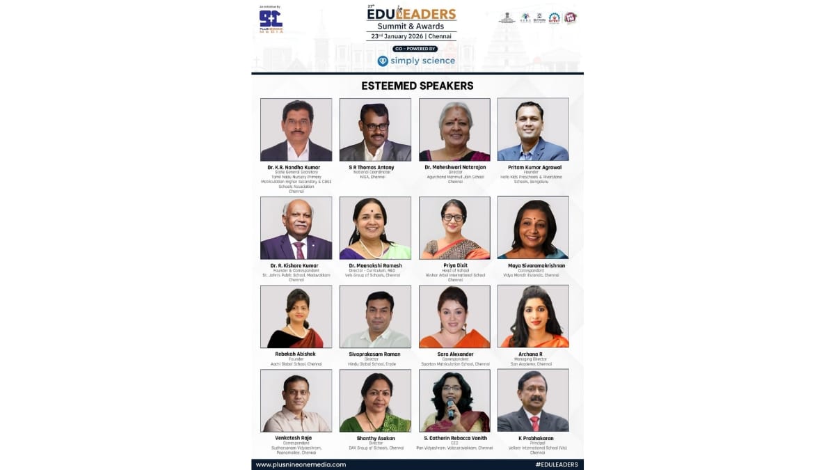 27th EDULEADERS Summit & Awards in Chennai to Spotlight Education Leadership Ahead of Union Budget 2026