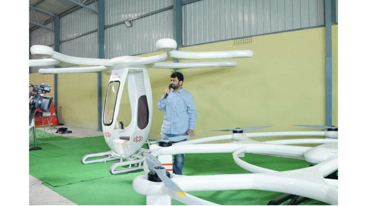Air taxi, designed and manufactured in Guntur, clears key structural tests