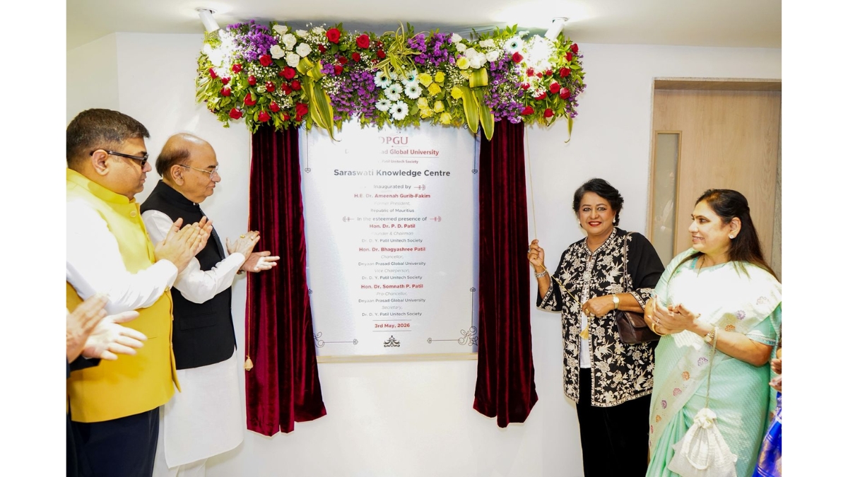 Dnyaan Prasad Global University (DPGU) by Dr. D.Y Patil Unitech Society Inaugurates Saraswati Knowledge Centre, Marking a New Chapter in Academic Excellence