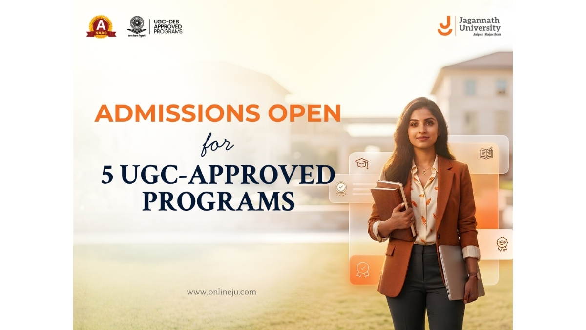 July 2026 Admissions Open: Jagan Nath University Online Launches New Session Across 5 UGC-approved Programs
