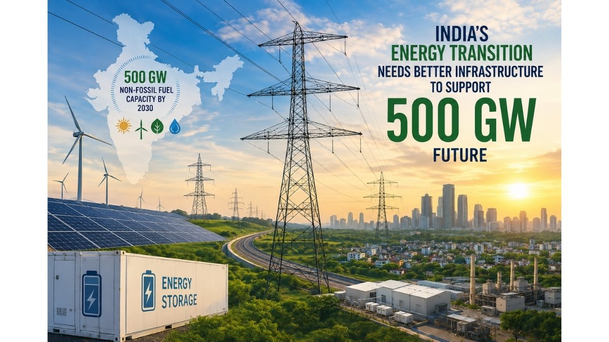 India’s Energy Transition Needs better infrastructure to support 500 GW Future