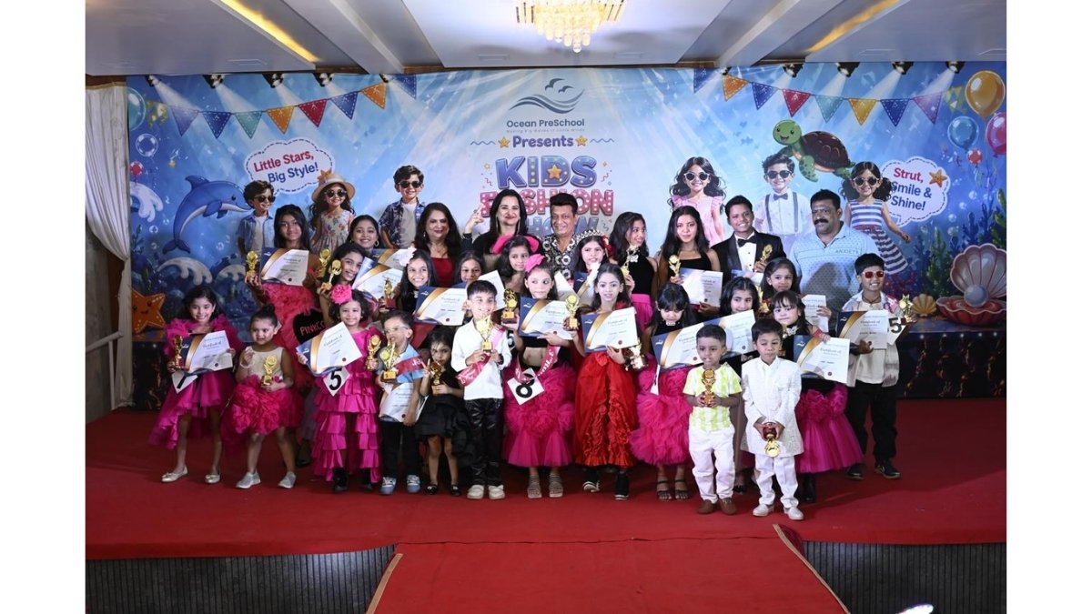 Glitz, Glamour, and Giggles: Ocean Presents Mumbai Kids Fashion Show Steals the Hearts of the Audience
