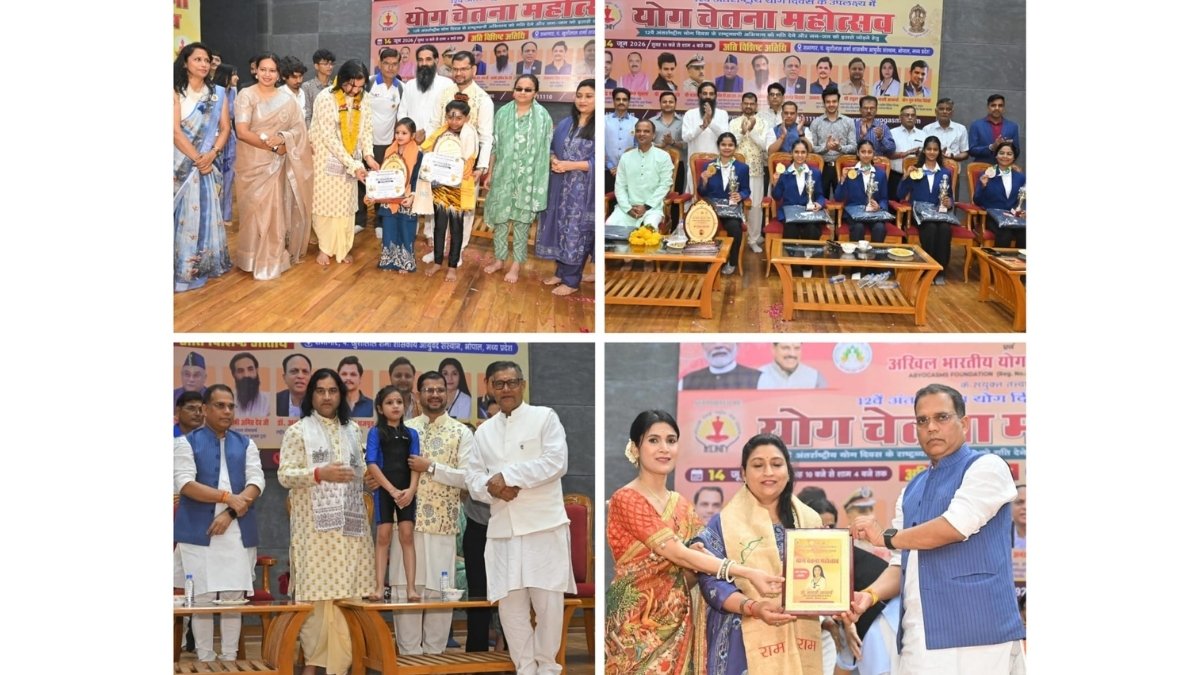 Yog Chetna Mahotsav 2026 Honours World Yogasana Champions, Inspires a New Generation of Yoga Practitioners