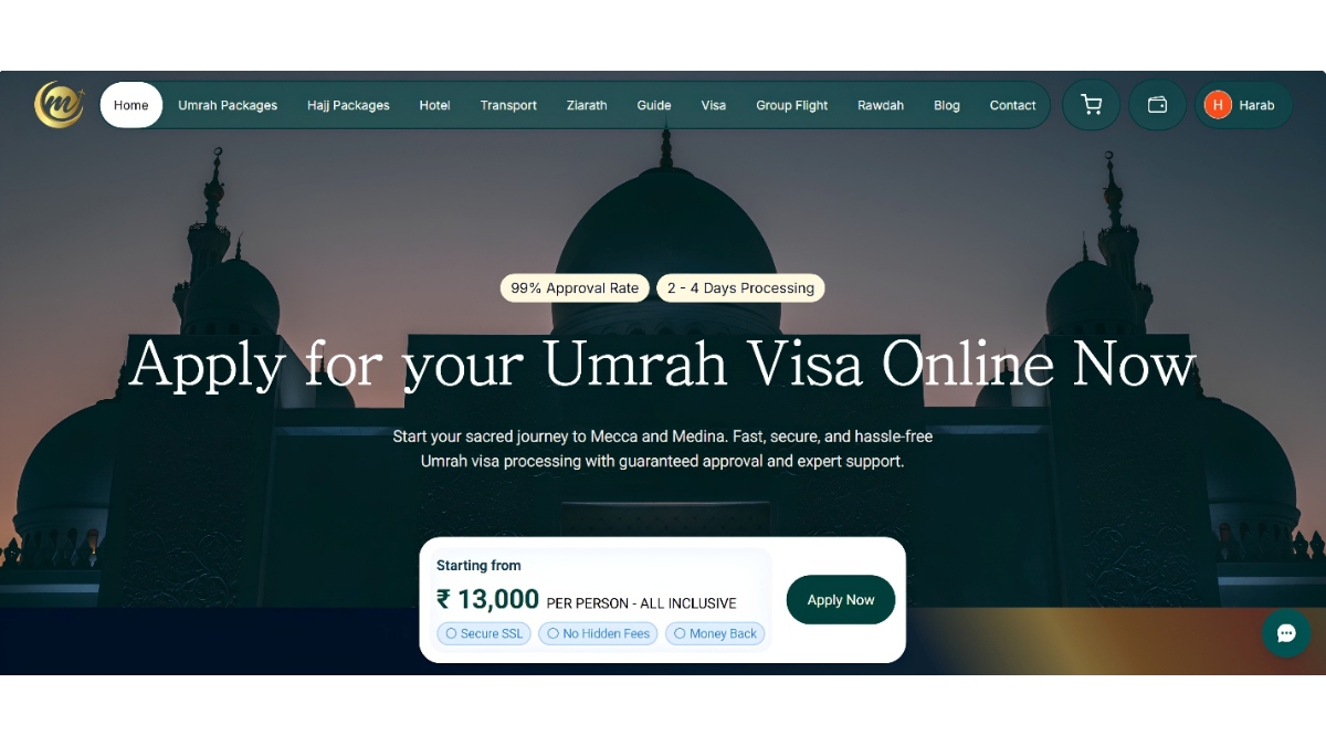 Saudi Arabia’s New 1-Year Multiple-Entry Umrah Visa Explained: How Indian Pilgrims Can Apply for an Umrah Visa Online — with Marhaba Haji