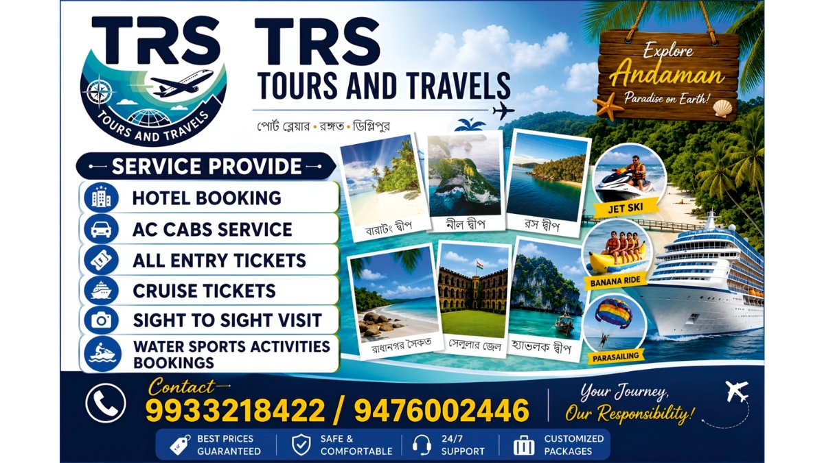 TRS Tours and travels Brings the Best of Andaman Tourism to Kolkata Travel Fair with Exclusive Durga Puja Holiday Packages