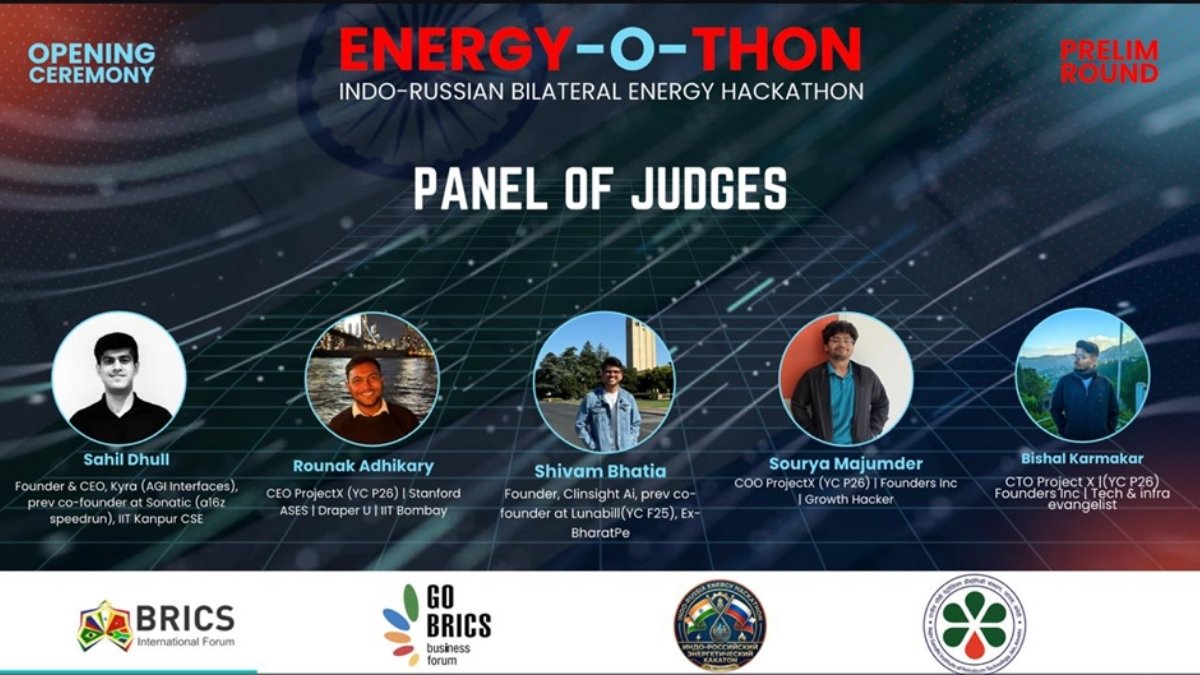 World’s First BRICS Nations Hackathon Sets 17,000 Young Innovators on India and Russia’s Energy Challenges