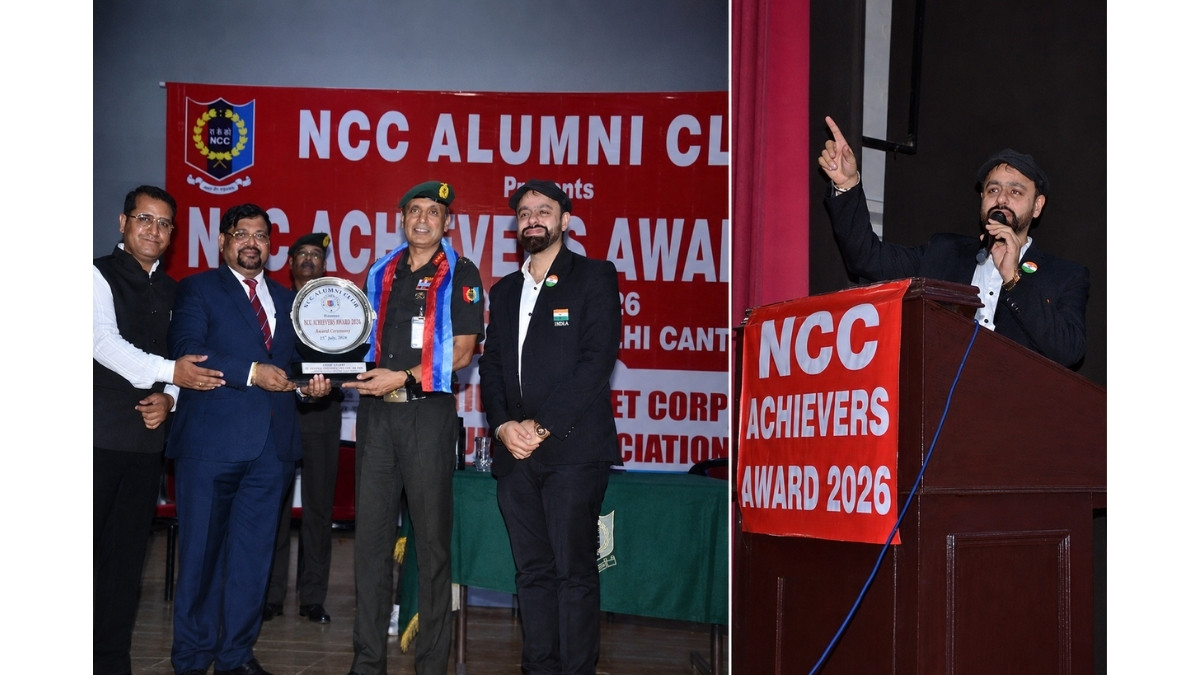 “An NCC Cadet is the Arjuna of Modern India”: Dr Ujjwal Chugh’s Inspiring Closing Keynote Becomes the Soul of NCC Achievers Awards 2026