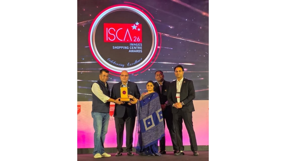 Krishna Bhumi Arcade named ‘Images Most Admired Upcoming Shopping Centre of the Year’ at SCN 2026