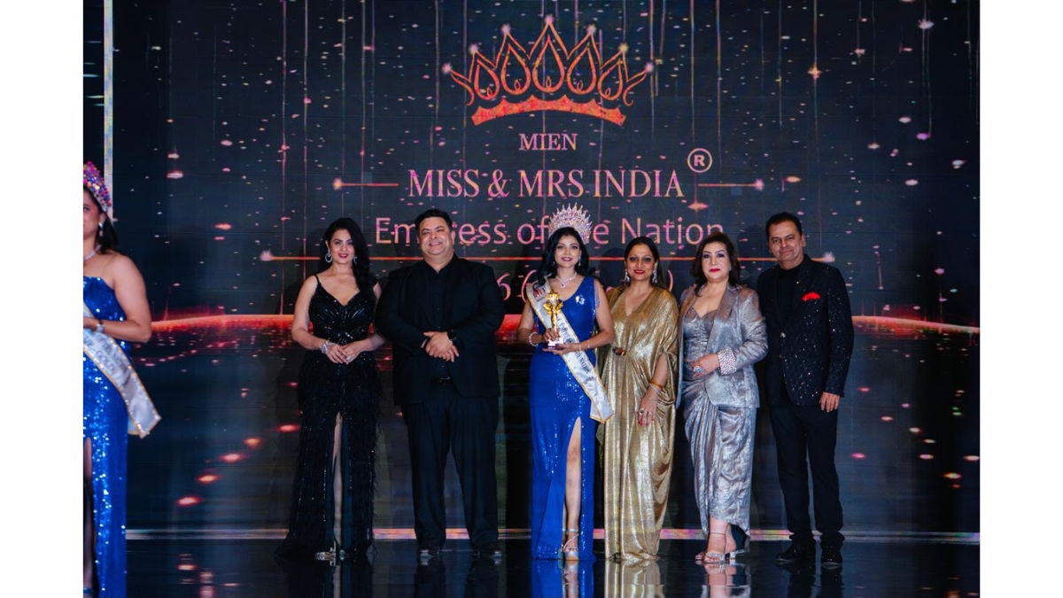 Lata Pandey Crowned Mrs. India 2026 Silver Category Winner At Empress of the Nation by Diva Pageants