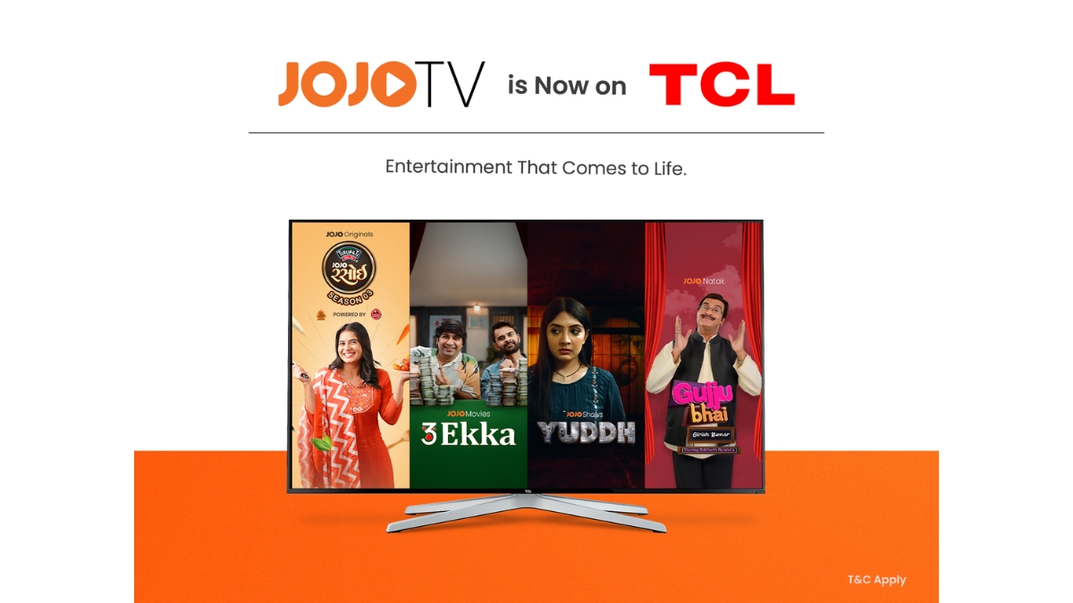 JOJO TV Goes Live on TCL Smart TVs Across India & MENA, Expanding the Reach of Gujarati Entertainment