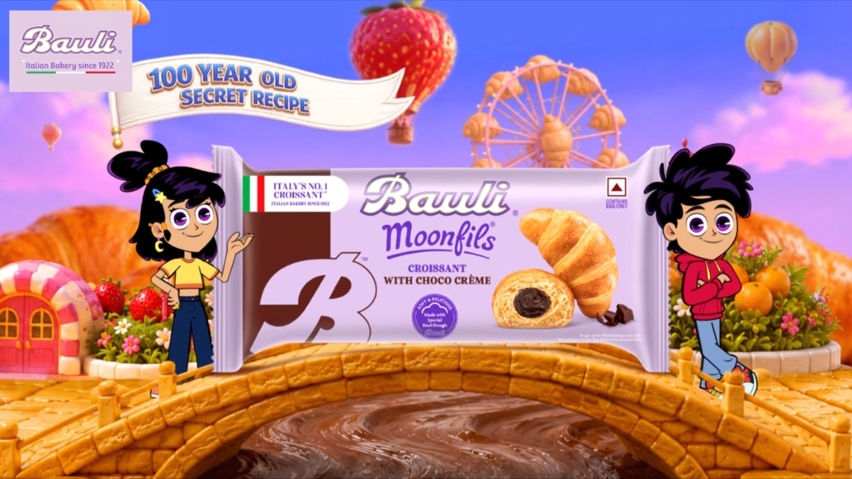 Warner Bros. Discovery brings Bauli Moonfils Croissants into the magical world of Kian & Kiki