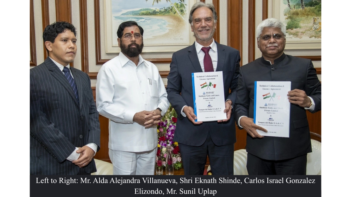SECURESTORE Takes Indian Green Technology Global as Sunil Uplap Signs Mexico Partnership to Bring Safe Water Storage Innovation to Latin America