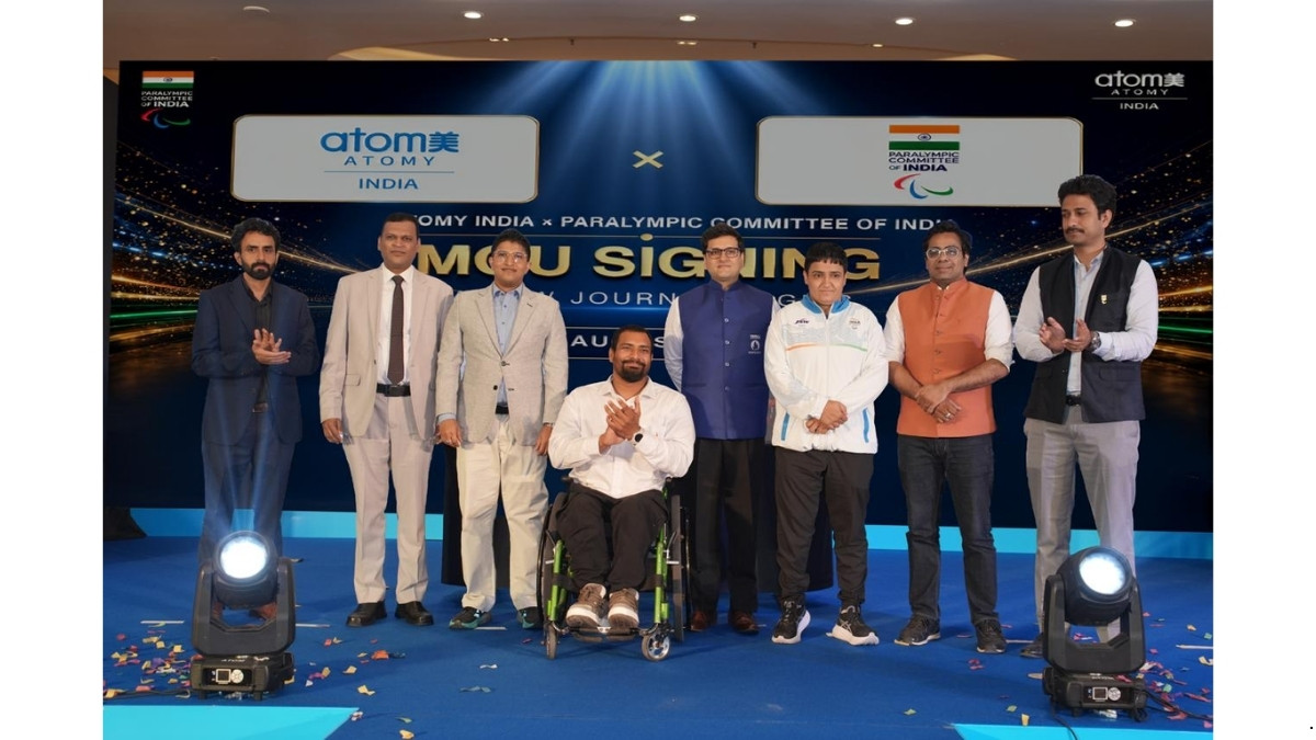 Atomy India Joins Hands with the Paralympic Committee of India as Official Nutrition and Wellness Partner