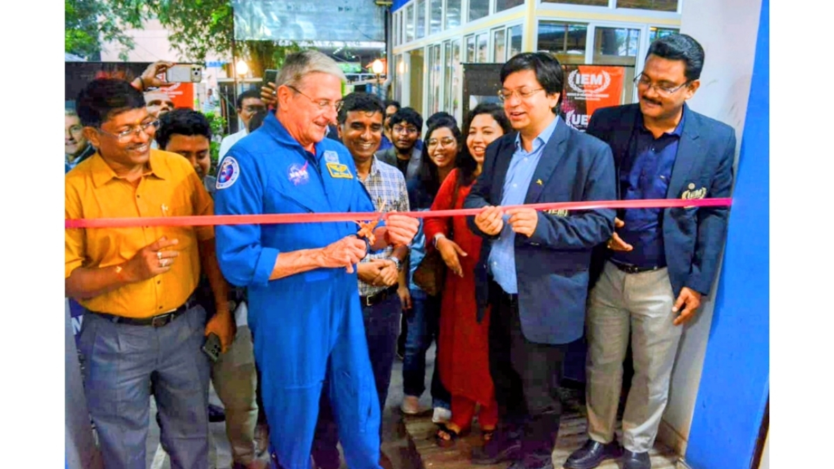 NASA Astronaut Dr. Donald A. Thomas Inaugurates IEM Innovation Park in Kolkata