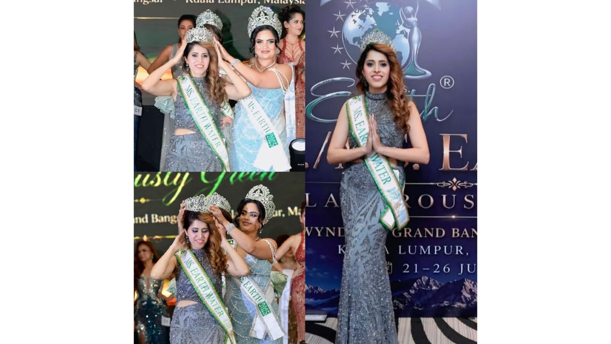 Mumbai’s Akanksha Chawla Brings Glory to India with Multiple International Titles at Mrs. & Ms. Earth International Beauty Pageant in Malaysia