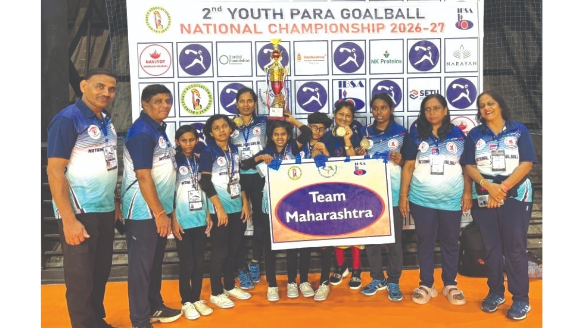 Maharashtra Junior Girls are National Champions at Youth Para Goalball Championship 2026