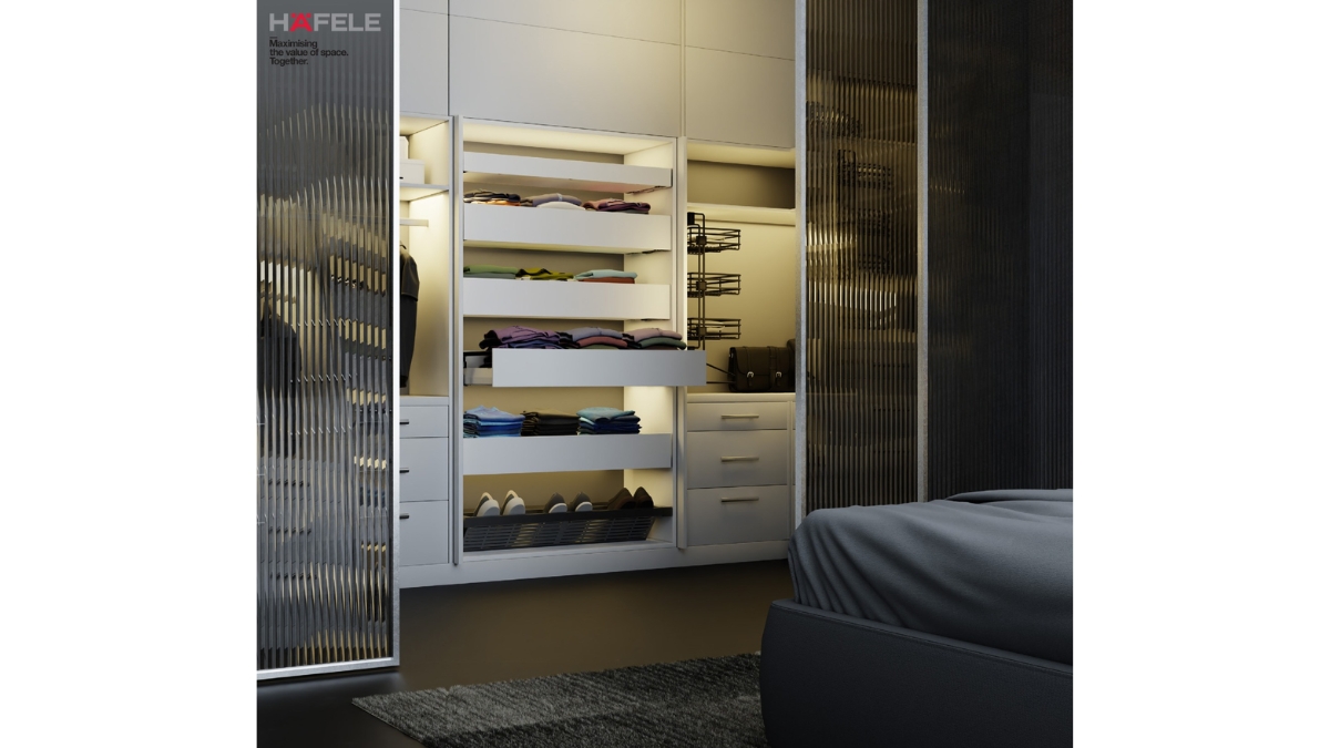 Hafele MatrixBox Premium+ Tall Unit: Intelligent Storage Built for Modern Living