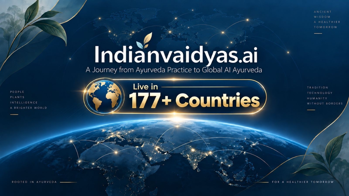 IndianVaidyas.ai Announces Global Rollout Across 177 Plus Countries at 3rd Ayurdarshan Conclave
