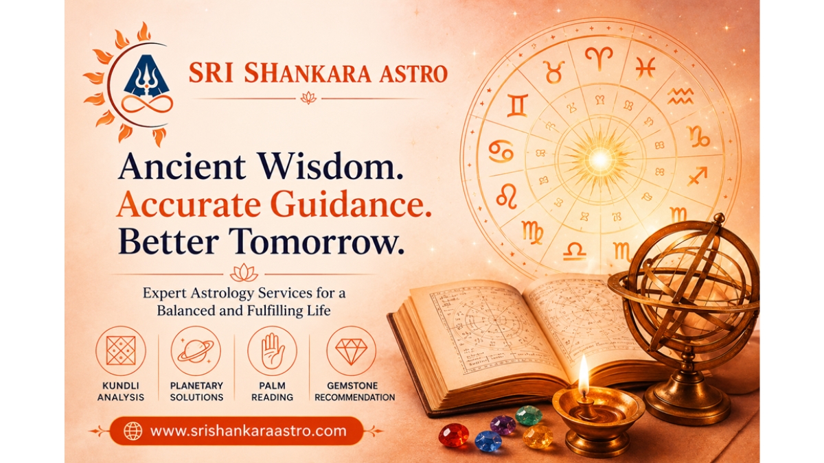 Sri Shankara, Astrologer in Bangalore, Offers Personalized Astrology Solutions for Marriage, Career, and Business Decisions