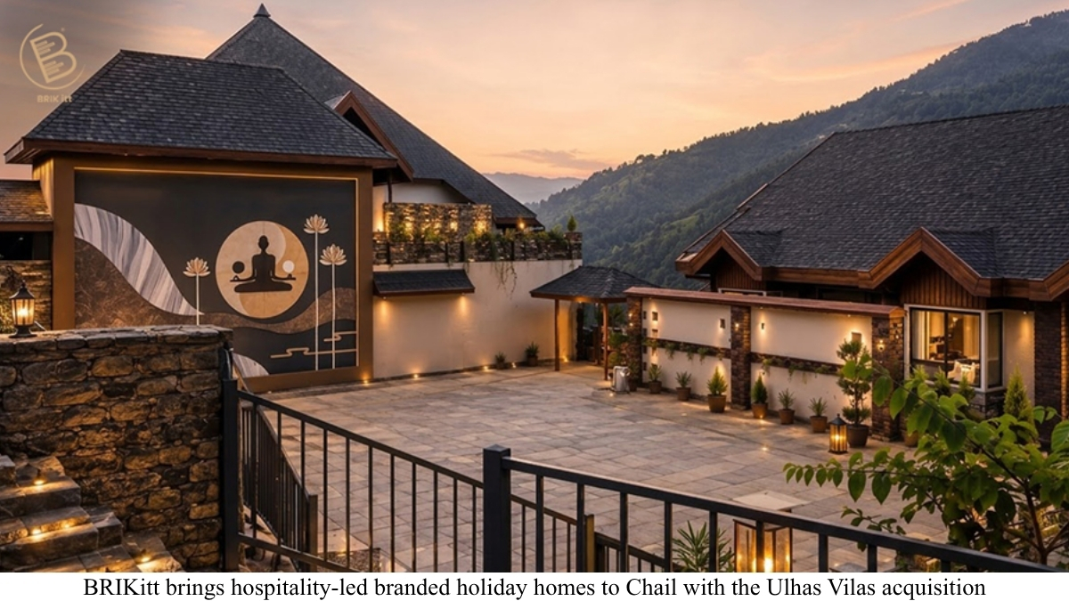 BRIKitt brings hospitality-led branded holiday homes to Chail with the Ulhas Vilas acquisition