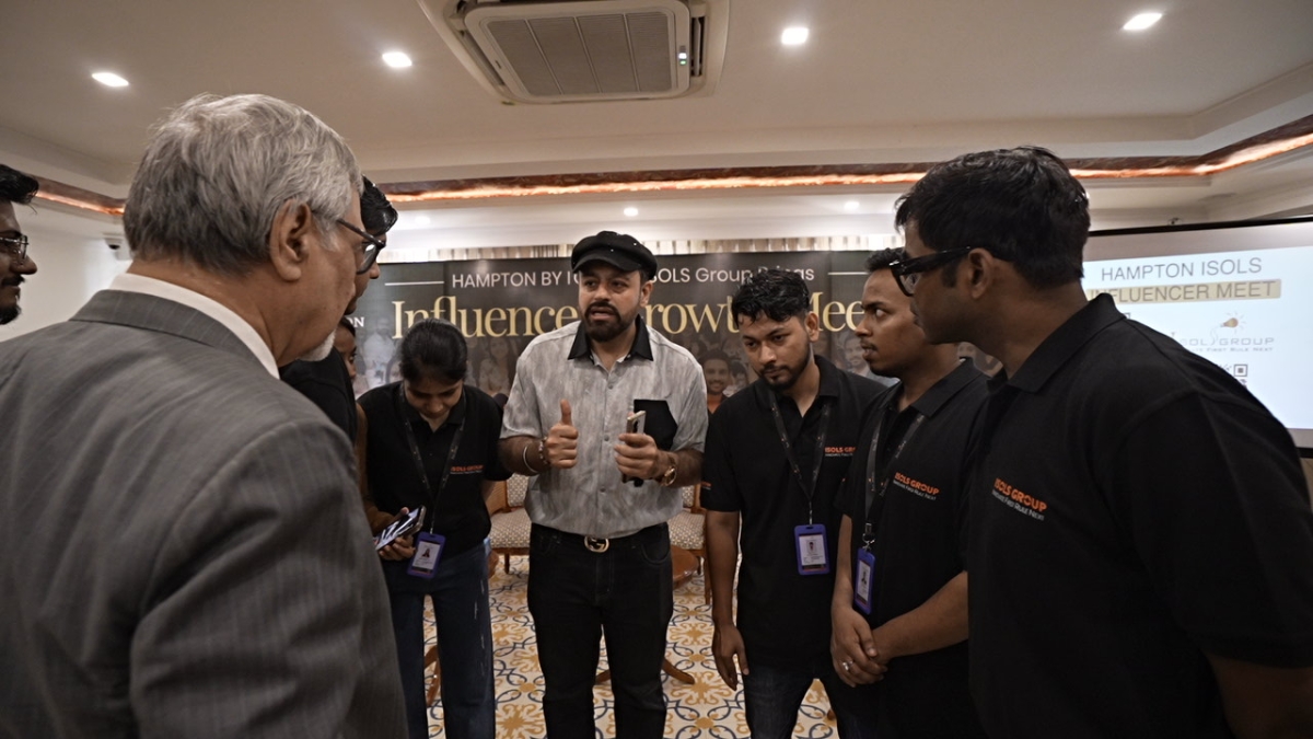 Hampton–ISOLS Influencer Meet Brings Together Creators to Explore How Digital Influence Can Shape a Viksit Bharat