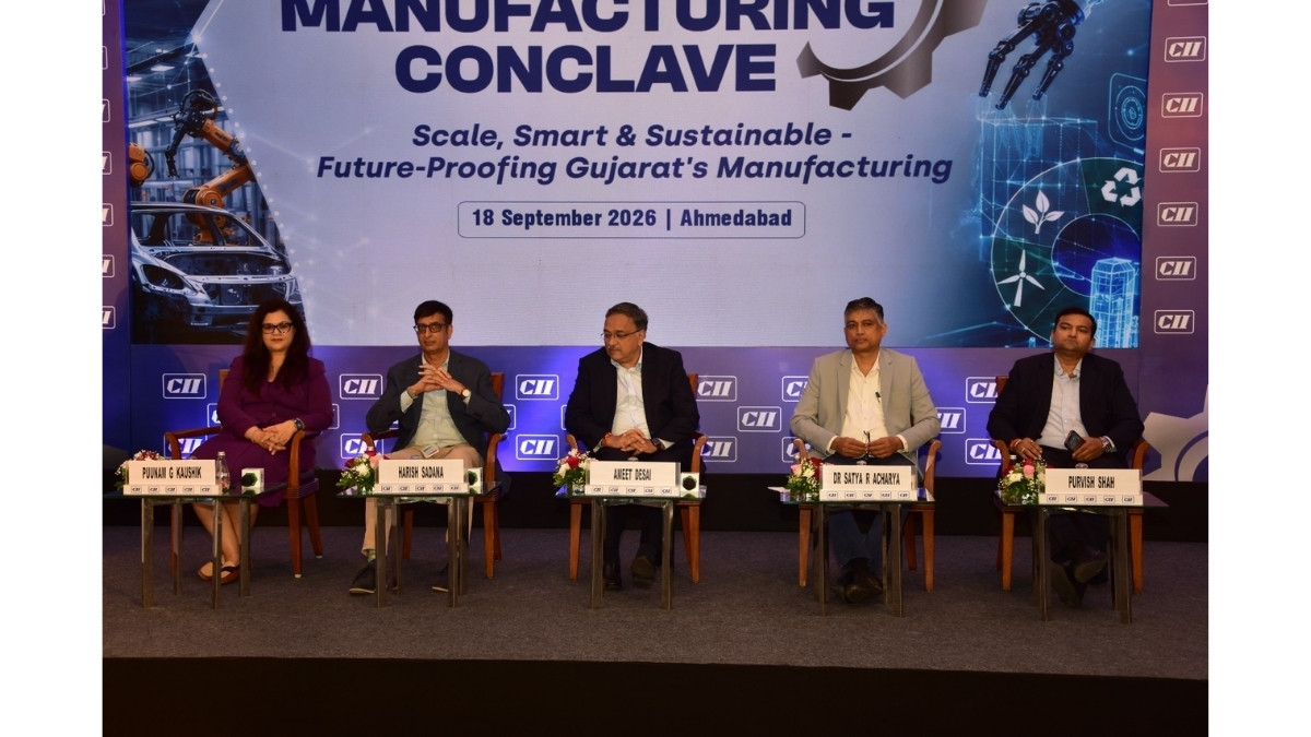 CII Gujarat’s 4th Manufacturing Conclave explores the future of smart, sustainable and globally competitive manufacturing