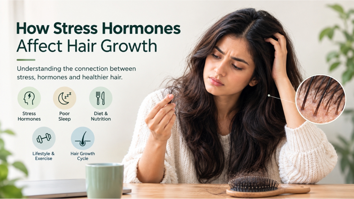 How Stress Hormones Affect Hair Growth
