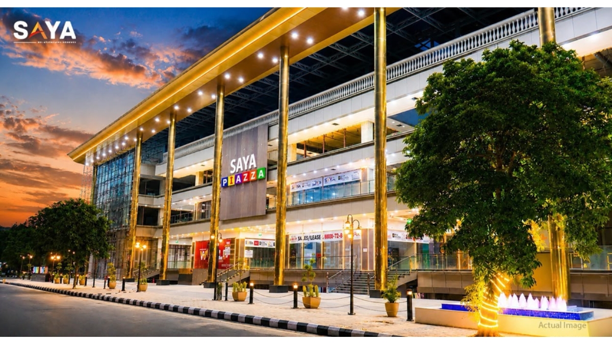 Saya Group Leases 55,000 Sq. Ft. to Leading Fitness, Gaming, F&B and Lifestyle Brands at Saya Piazza, Jaypee Wish town, Noida