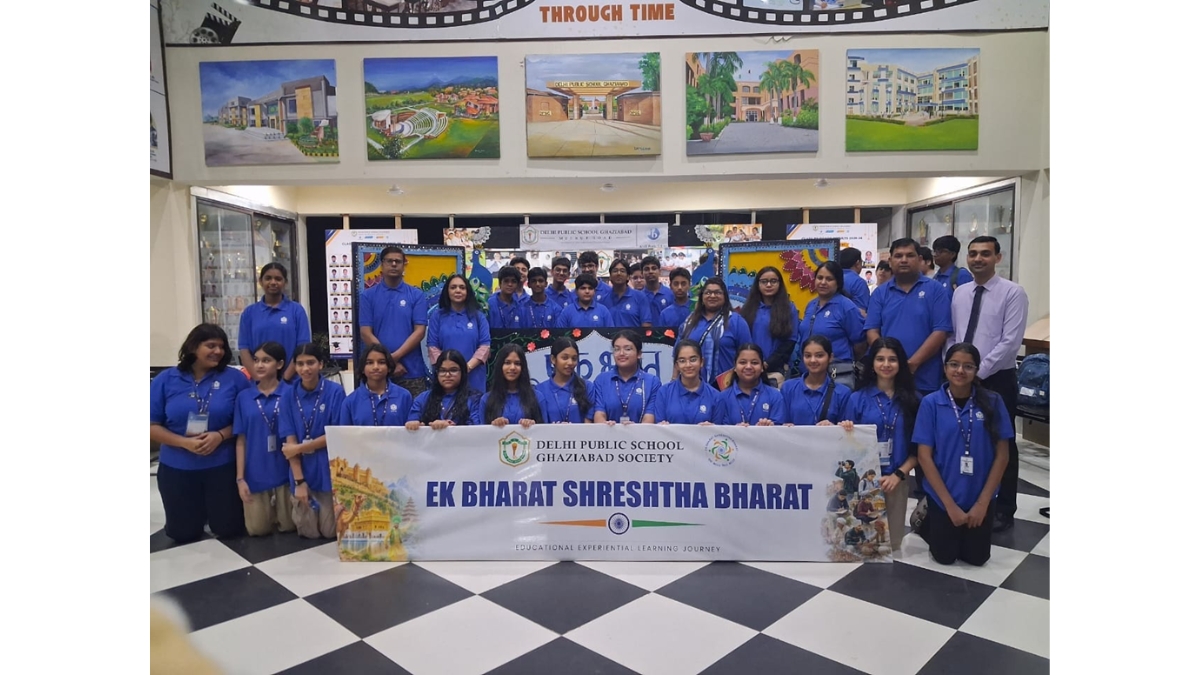 Delhi Public School Ghaziabad Society Takes 284 Students on an 8-Day Learning Journey Across India Under ‘Ek Bharat Shreshtha Bharat’